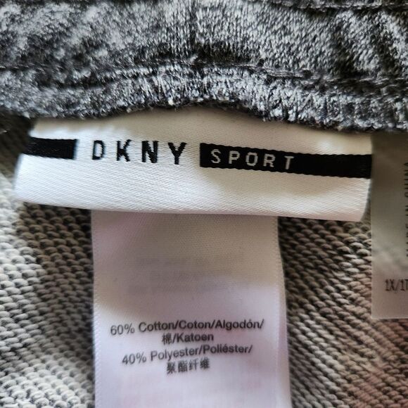 DKNY Sport Womens Logo High Rise Jogger Pants Size 1X - Picture 7 of 10